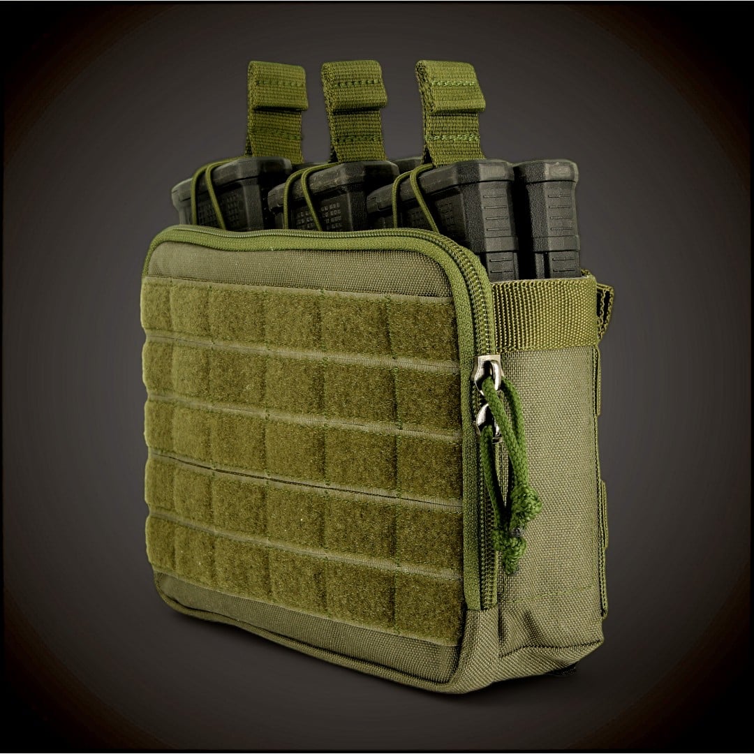 M-Pro GEN2 6 salve admin-tasku AP6WM 5.56, OD Green - Matrix Protect taktikaline varustus