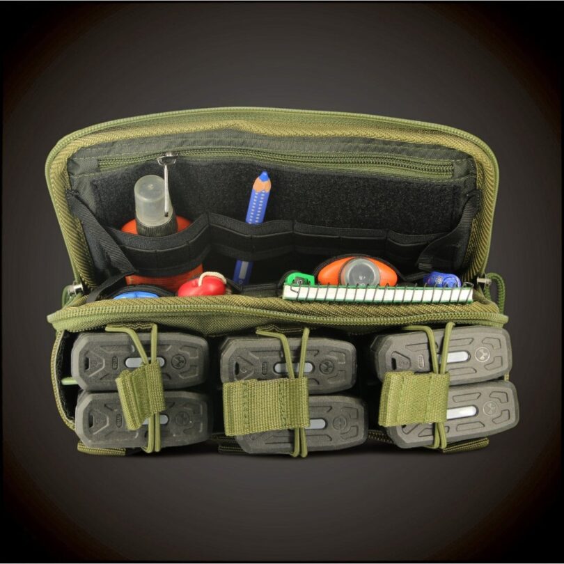 M-Pro GEN2 6 salve admin-tasku AP6WM 5.56, OD Green - Matrix Protect taktikaline varustus
