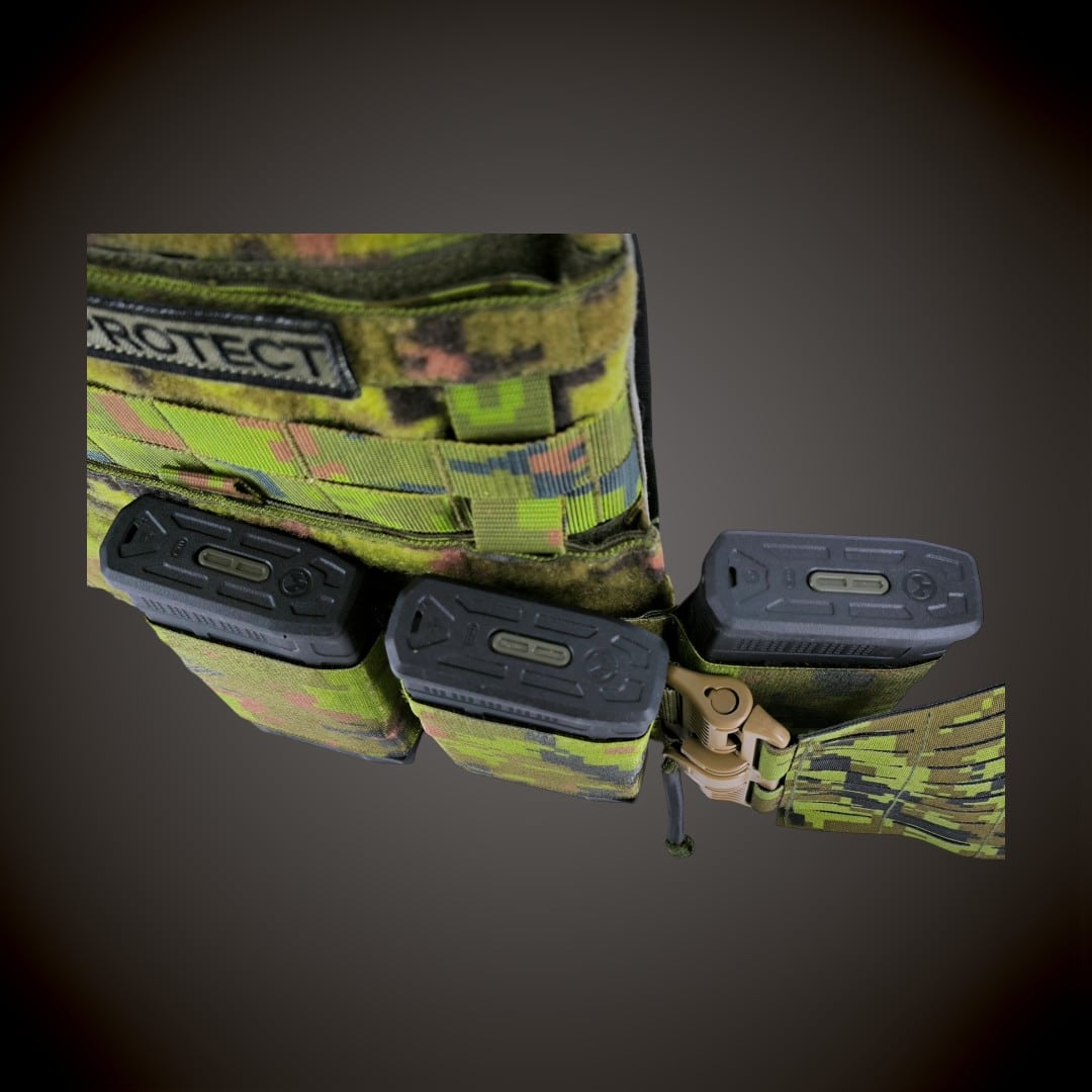 M-Pro Gen2 automaadi salve tasku MP1EEW elastik 7.62, 100mm EEdigi - Matrix Protect taktikaline varustus