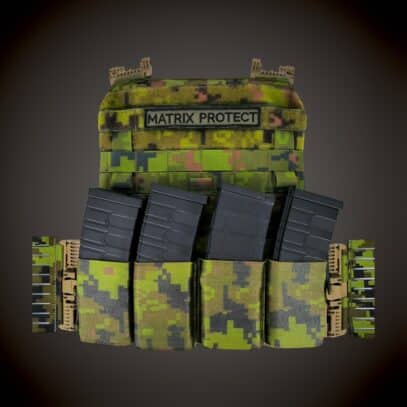 M-Pro GEN2 automaadi salve tasku MP1EW 5.56 elastik, 100mm EEdigi - Matrix Protect taktikaline varustus