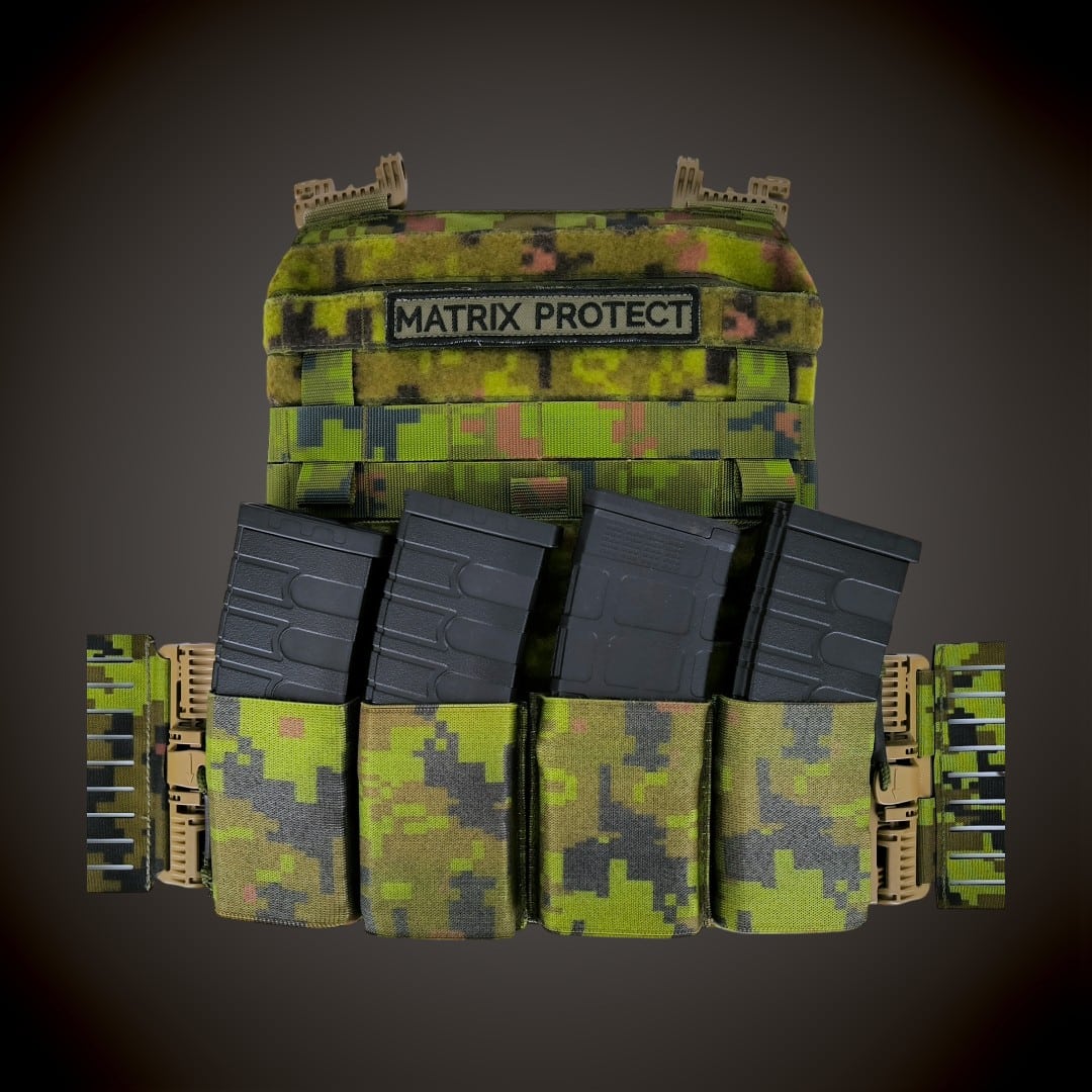 M-Pro GEN2 automaadi salve tasku MP1EW 5.56 elastik, 100mm EEdigi - Matrix Protect taktikaline varustus