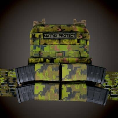 M-Pro GEN2 automaadi salve tasku MP1EW 5.56 elastik, 100mm EEdigi - Matrix Protect taktikaline varustus