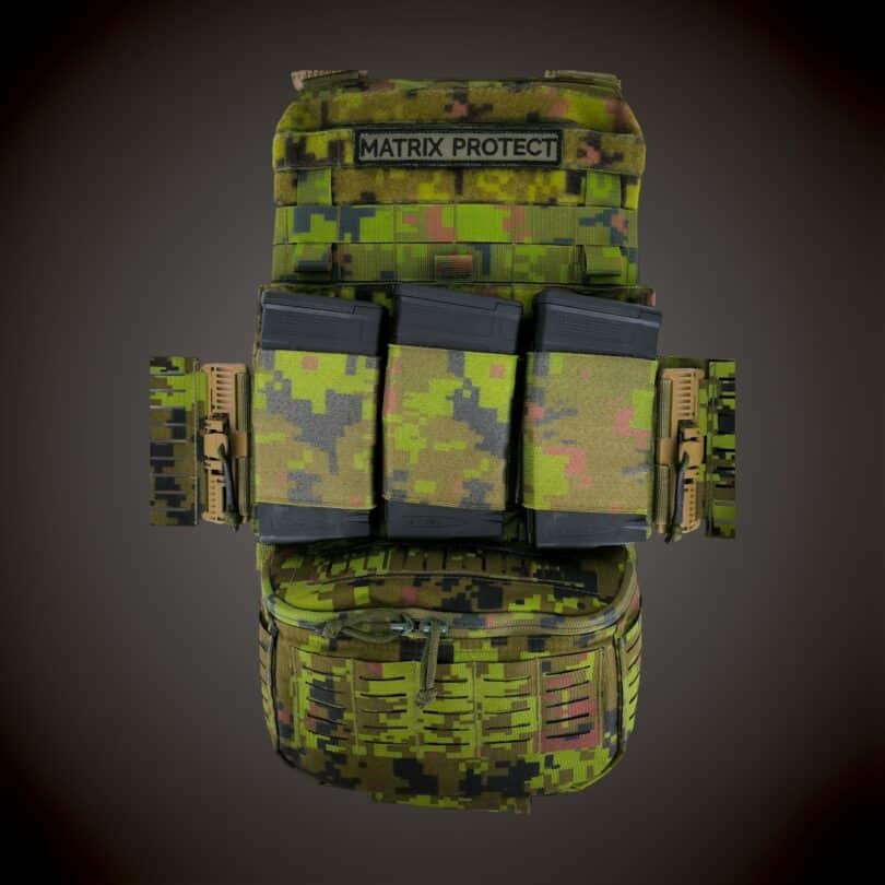 M-Pro GEN2 automaadi salve tasku MP1EW 7.62 elastik, 100mm EEdigi - Matrix Protect taktikaline varustus