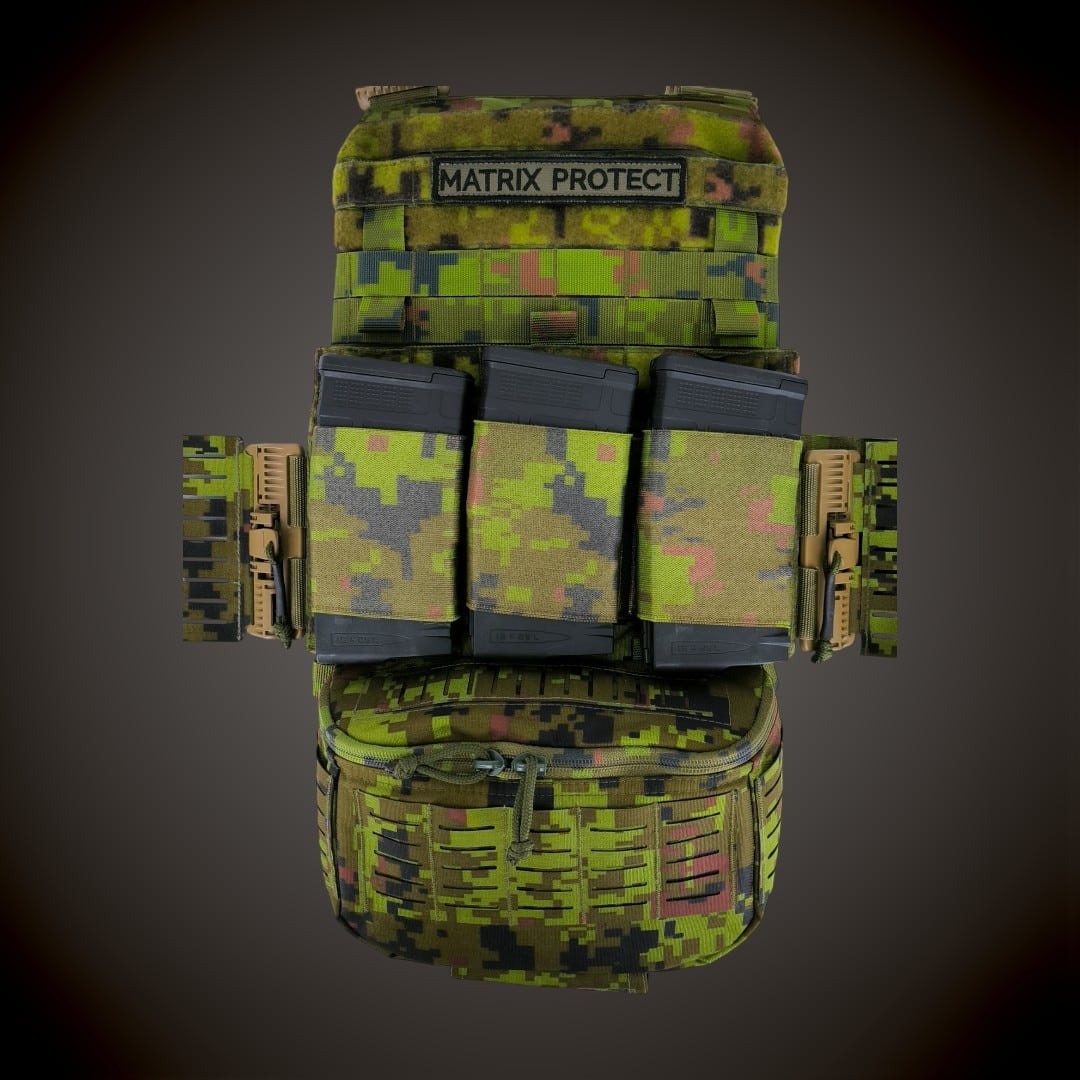 M-Pro GEN2 automaadi salve tasku MP1EW 7.62 elastik, 100mm EEdigi - Matrix Protect taktikaline varustus