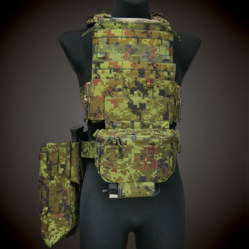 M-Pro GEN2 automaadi 2 salve tasku tühja salve taskuga MP2MS-DP 5.56, EEdigi - Matrix Protect taktikaline varustus