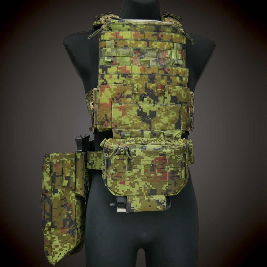 M-Pro GEN2 automaadi 2 salve tasku tühja salve taskuga MP2MS-DP 5.56, EEdigi - Matrix Protect taktikaline varustus