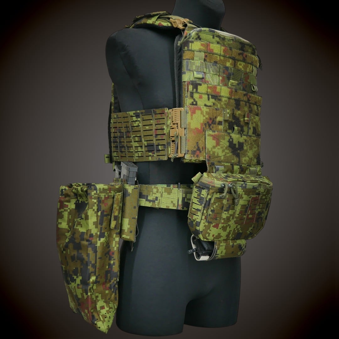 M-Pro GEN2 automaadi 2 salve tasku tühja salve taskuga MP2MS-DP 5.56, EEdigi - Matrix Protect taktikaline varustus