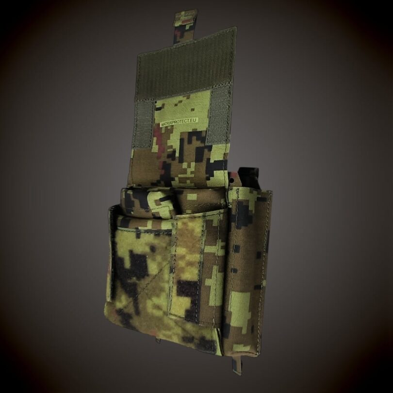 M-Pro GEN2 automaadi 2 salve tasku tühja salve taskuga MP2MS-DP 5.56, EEdigi - Matrix Protect taktikaline varustus