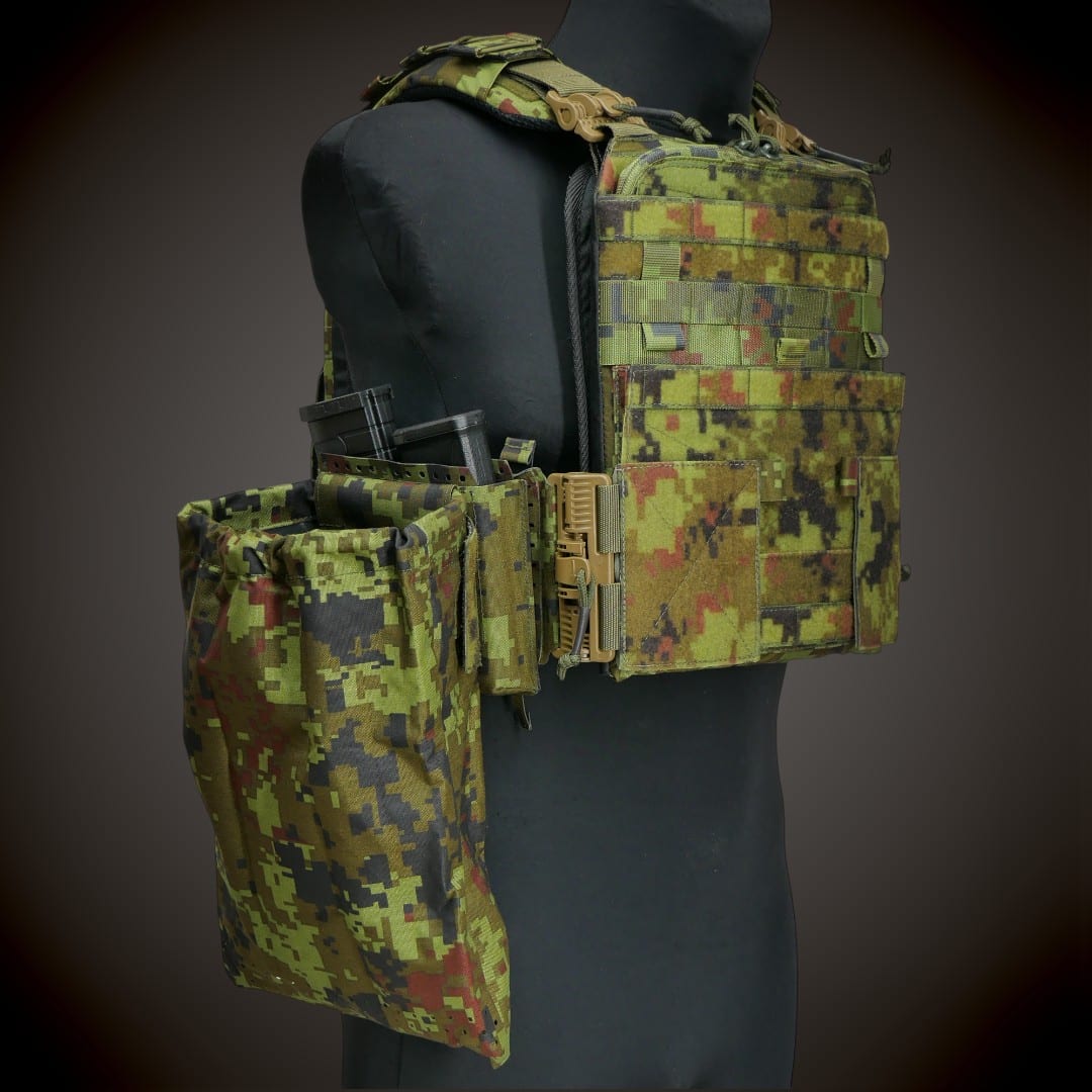 M-Pro GEN2 automaadi 2 salve tasku tühja salve taskuga MP2MS-DP 5.56, EEdigi - Matrix Protect taktikaline varustus