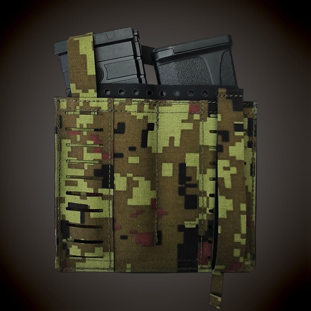 M-Pro GEN2 automaadi 2 salve tasku tühja salve taskuga MP2MS-DP 5.56, EEdigi - Matrix Protect taktikaline varustus
