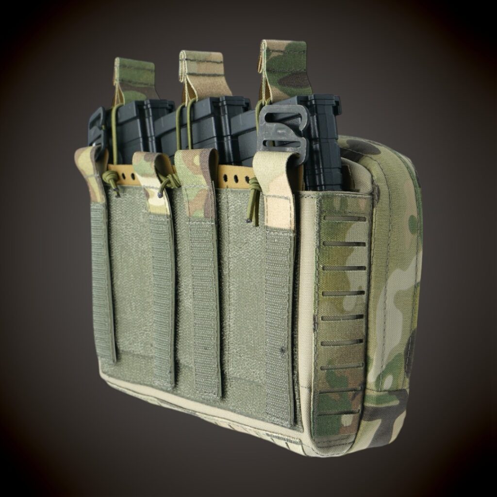 M-Pro GEN2 3 salve admin-tasku takjakinnitusega AP3MW 5.56 Multicam – Matrix Protect taktikaline varustus