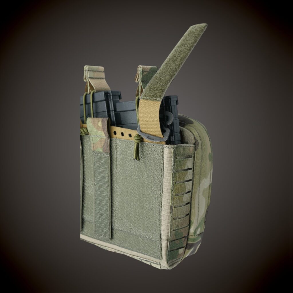 M-Pro GEN2 3 salve admin-tasku takjakinnitusega AP3MW 5.56 Multicam – Matrix Protect taktikaline varustus