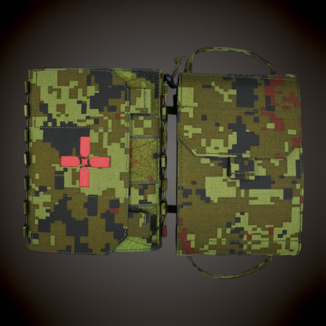 M-Pro GEN2 esmaabi tasku IFAK V5, EEdigi - Matrix Protect taktikaline varustus