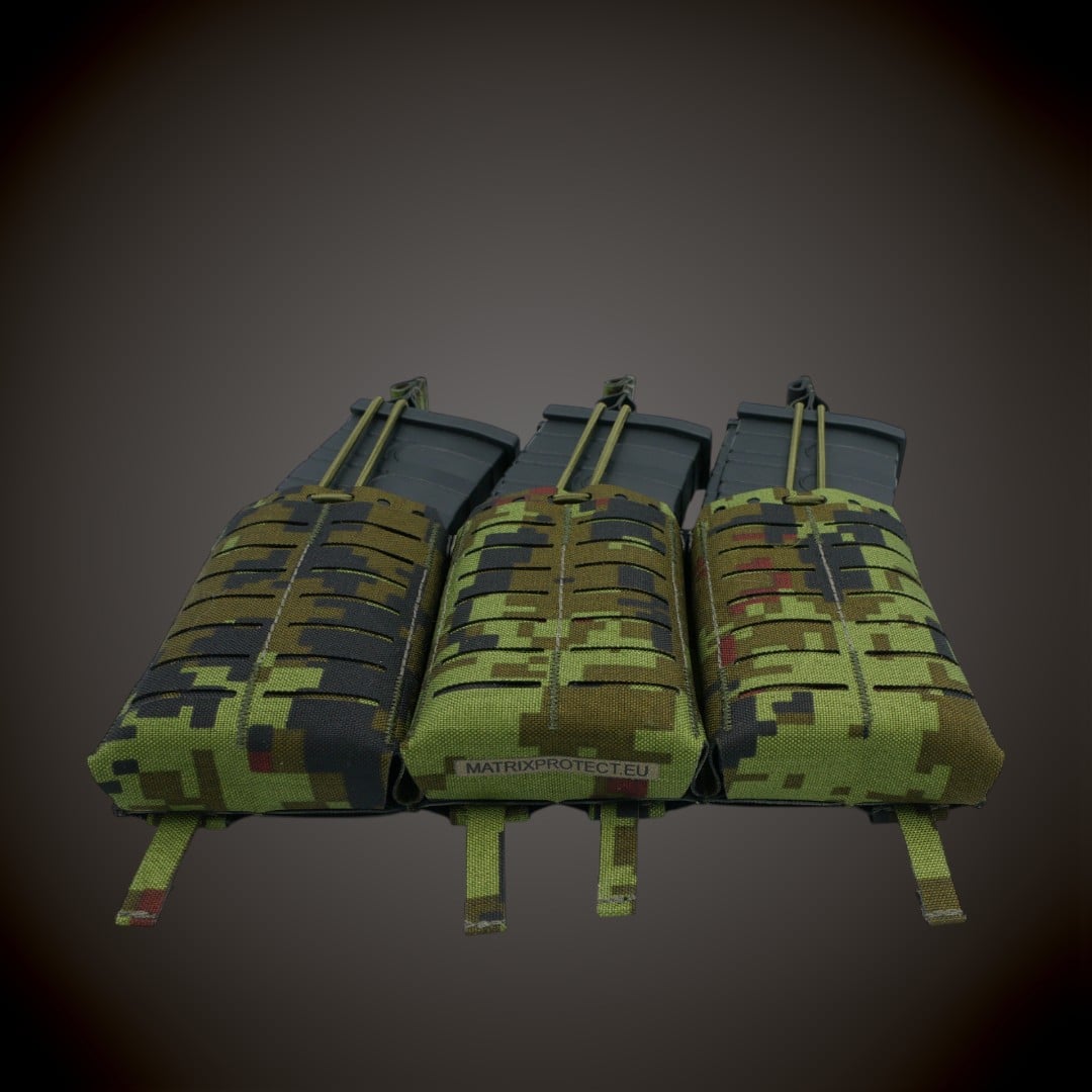 M-Pro Gen2 automaadi salve tasku MP3MM, avatud 5.56, 100mm esi- ja 125 mm tagapaneeliga EEdigi - Matrix Protect taktikaline varustus