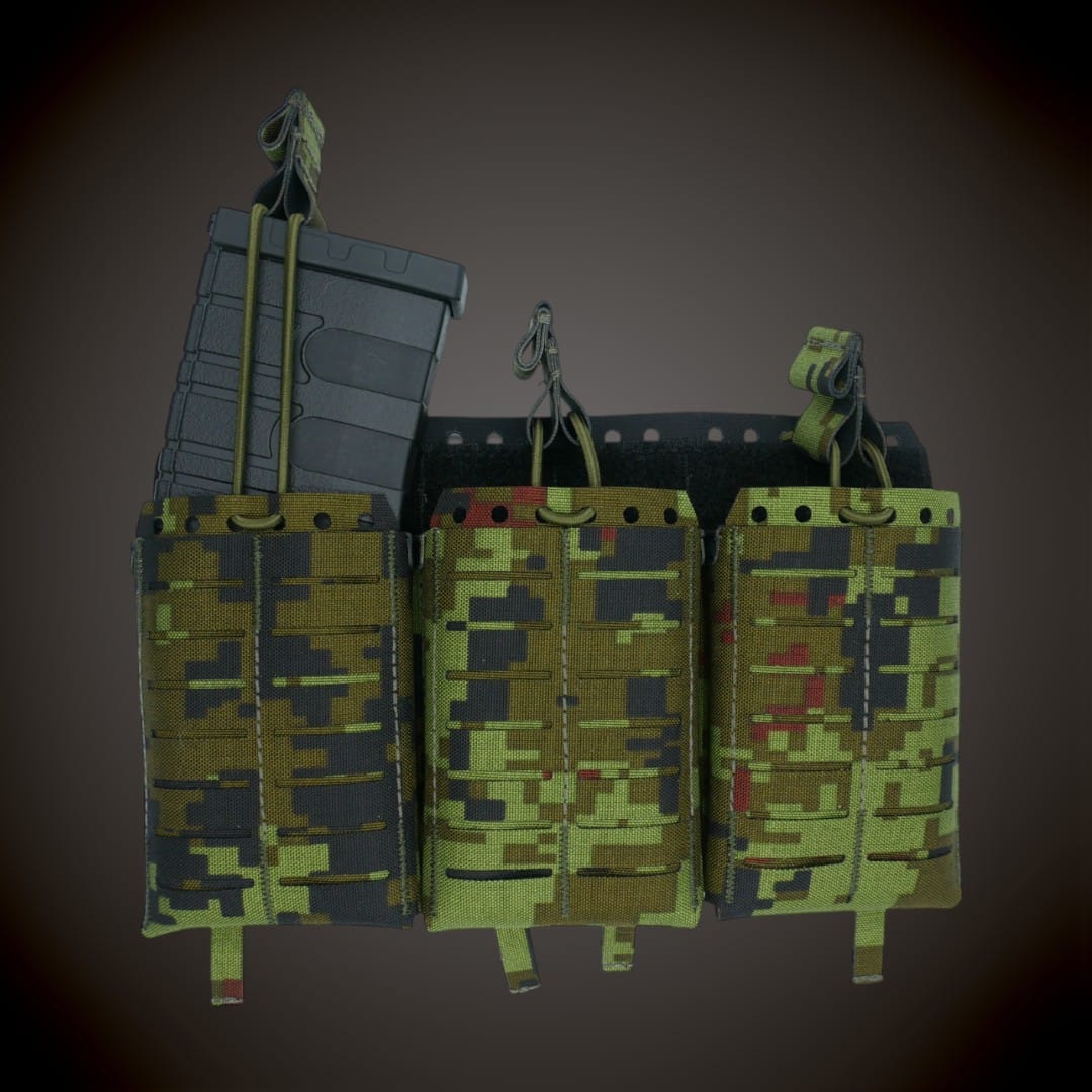 M-Pro Gen2 automaadi salve tasku MP3MM, avatud 5.56, 100mm esi- ja 125 mm tagapaneeliga EEdigi - Matrix Protect taktikaline varustus
