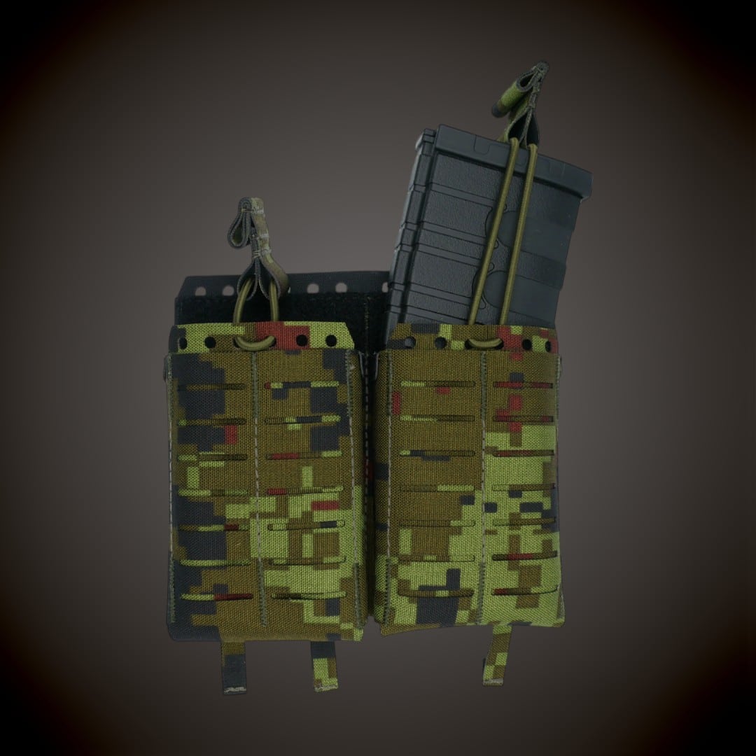 M-Pro Gen2 automaadi 2 salve tasku MP2MM, avatud 5.56, 100 mm esi- ja 125 mm tagapanneeliga EEdigi - Matrix Protect taktikaline varustus