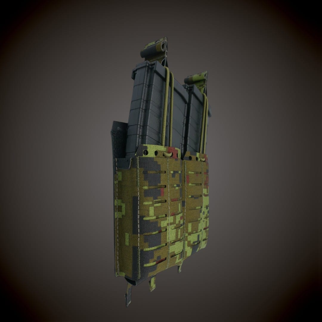 M-Pro Gen2 automaadi 2 salve tasku MP2MM, avatud 5.56, 100 mm esi- ja 125 mm tagapanneeliga EEdigi - Matrix Protect taktikaline varustus