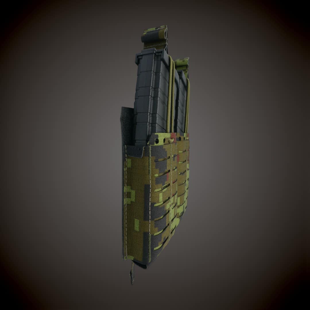 M-Pro Gen2 automaadi 2 salve tasku MP2MM, avatud 5.56, 100 mm esi- ja 125 mm tagapanneeliga EEdigi - Matrix Protect taktikaline varustus