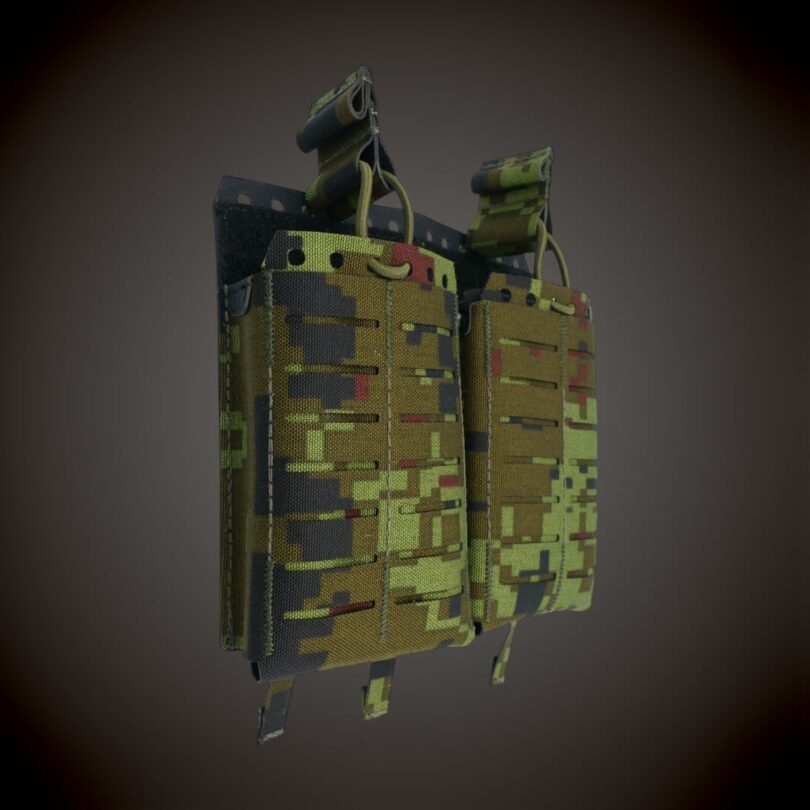 M-Pro Gen2 automaadi 2 salve tasku MP2MM, avatud 5.56, 100 mm esi- ja 125 mm tagapanneeliga EEdigi - Matrix Protect taktikaline varustus