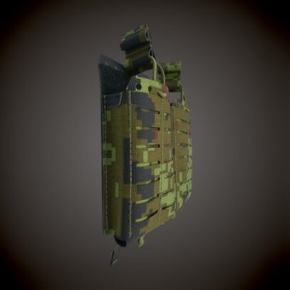 M-Pro Gen2 automaadi 2 salve tasku MP2MM, avatud 5.56, 100 mm esi- ja 125 mm tagapanneeliga EEdigi - Matrix Protect taktikaline varustus