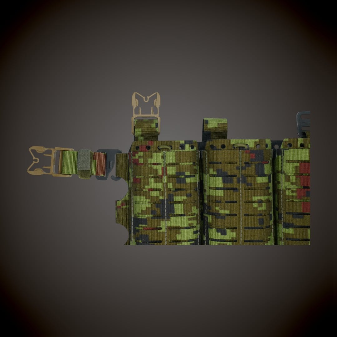 M-Pro Gen2 esipaneel FP3MW automaadi 3 salve tasku avatud 5.56 125mm, EEdigi - Matrix Protect taktikaline varustus