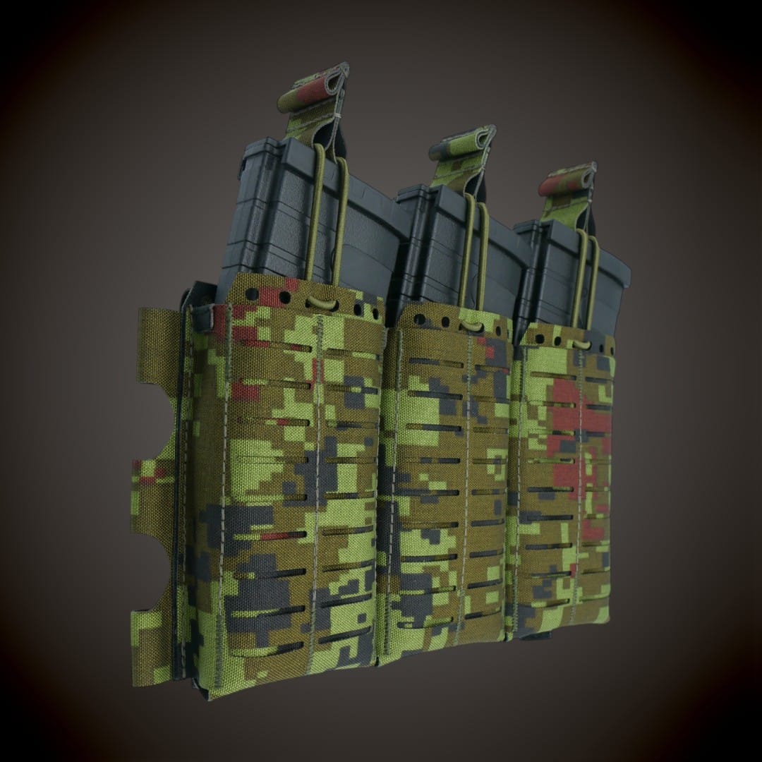 M-Pro Gen2 esipaneel FP3MW automaadi 3 salve tasku avatud 5.56 125mm, EEdigi - Matrix Protect taktikaline varustus