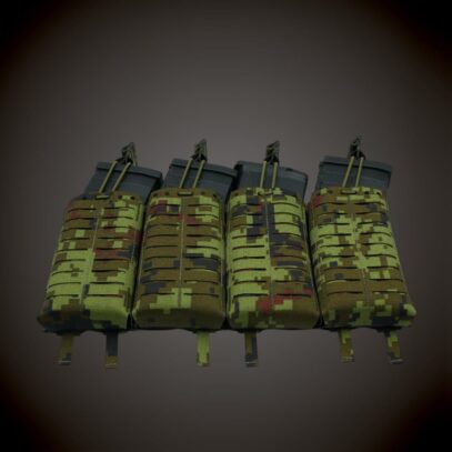 M-Pro Gen2 automaadi 4 salve tasku MP4MM, avatud 5.56, 125mm EEdigi – Matrix Protect taktikaline varustus