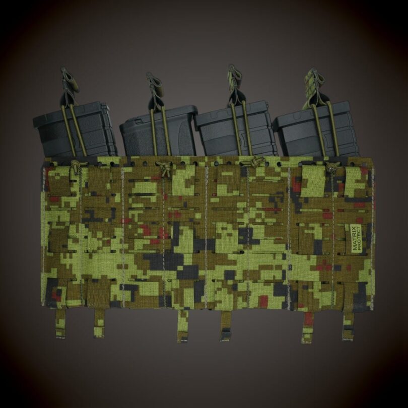 M-Pro Gen2 automaadi 4 salve tasku MP4MM, avatud 5.56, 125mm EEdigi – Matrix Protect taktikaline varustus