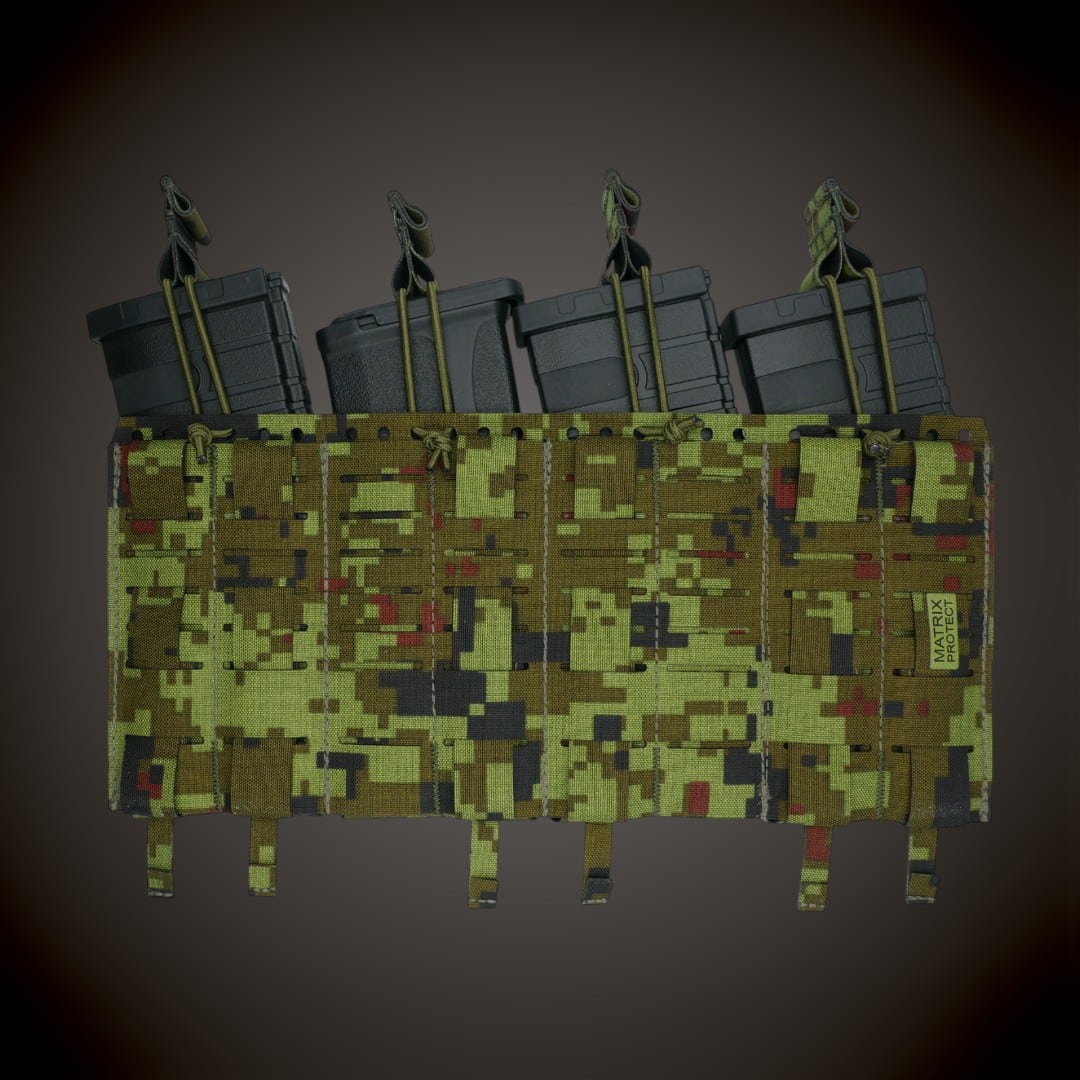 M-Pro Gen2 automaadi 4 salve tasku MP4MM, avatud 5.56, 125mm EEdigi – Matrix Protect taktikaline varustus
