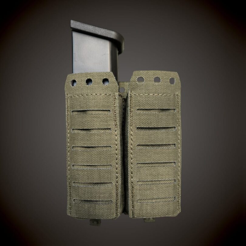 M-Pro GEN2 püstoli 2 salve tasku Kydex PP2MM-KX, OD Green - Matrix Protect taktikaline varustus