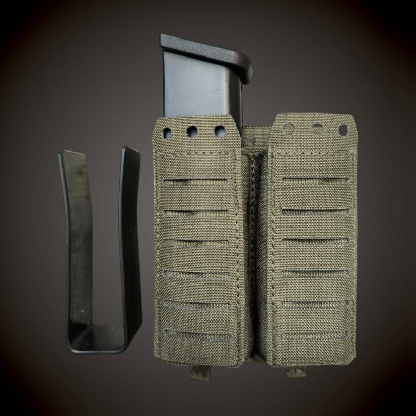 M-Pro GEN2 püstoli 2 salve tasku Kydex PP2MM-KX, OD Green - Matrix Protect taktikaline varustus