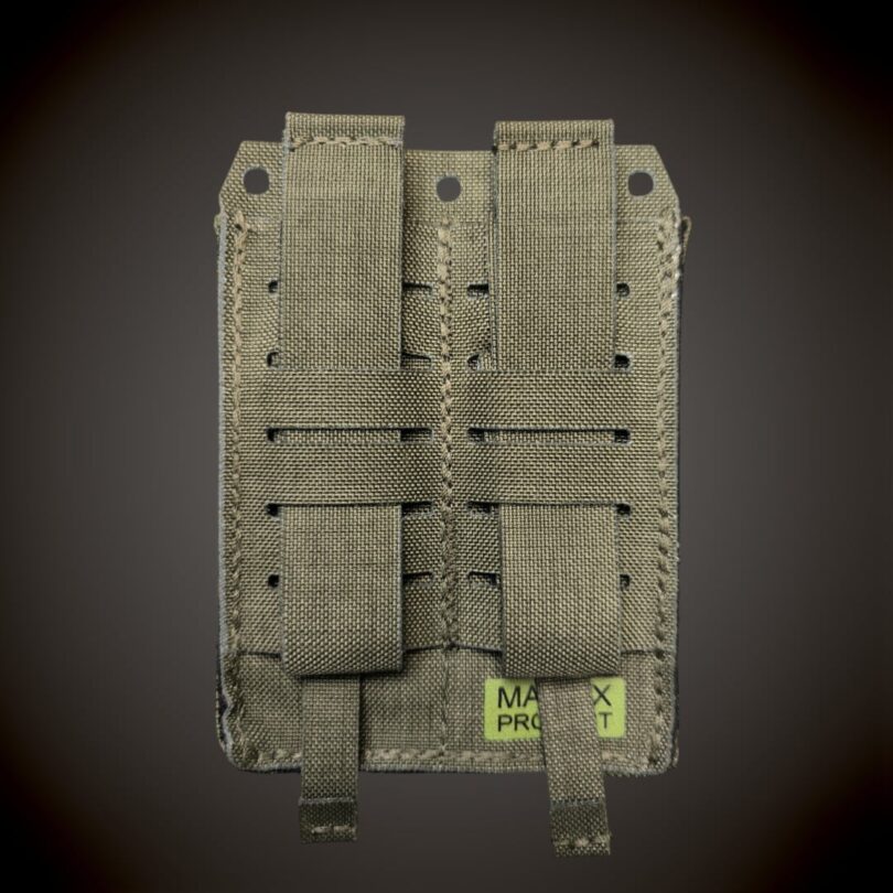 M-Pro GEN2 püstoli 2 salve tasku Kydex PP2MM-KX, OD Green - Matrix Protect taktikaline varustus