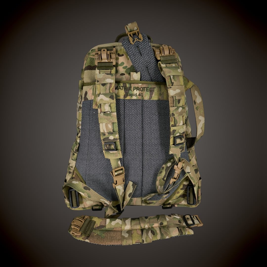 M-Pro seljakott Rapid BP40L, Multicam - Matrix Protect taktikaline varustus