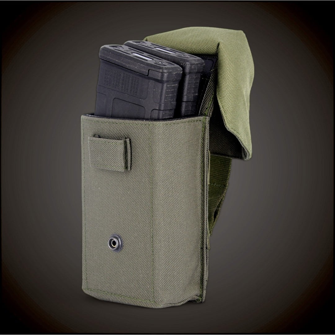 M-Pro automaadi 2 salve tasku MP2SM-SF vaikne, 5.56 OD green - Matrix Protect taktikaline varustus