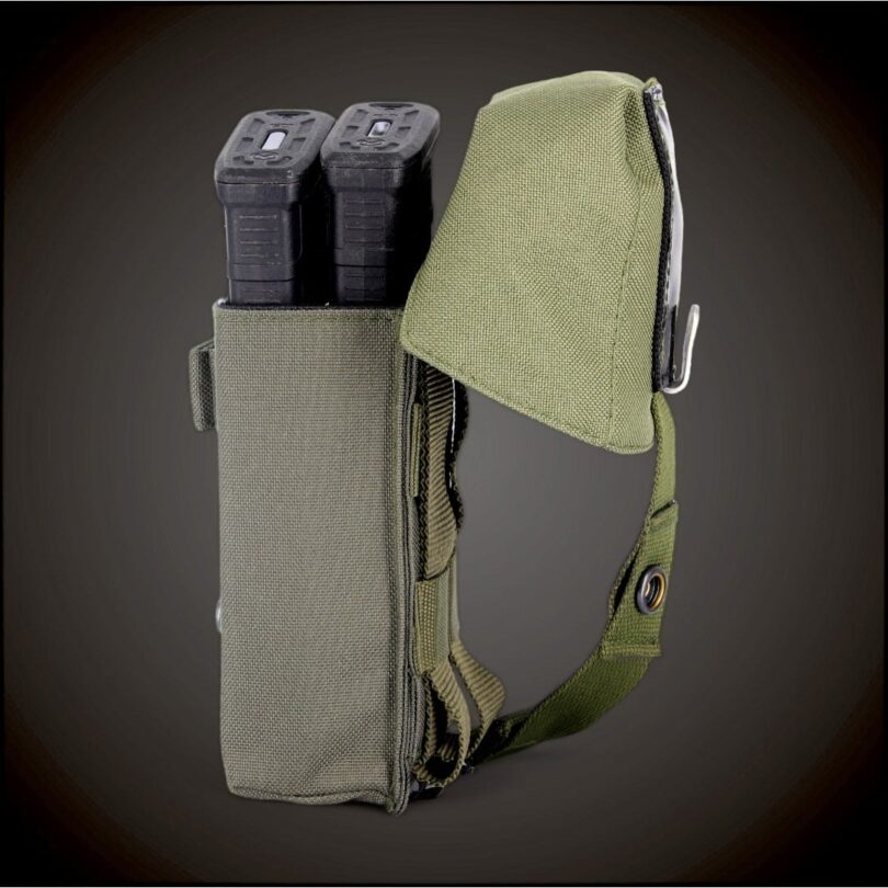 M-Pro automaadi 2 salve tasku MP2SM-SF vaikne, 5.56 OD green - Matrix Protect taktikaline varustus