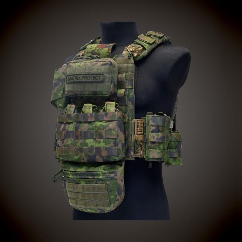 M-Pro plaadikandja komplekt PC5, M05 - Matrix Protect taktikaline varustus 