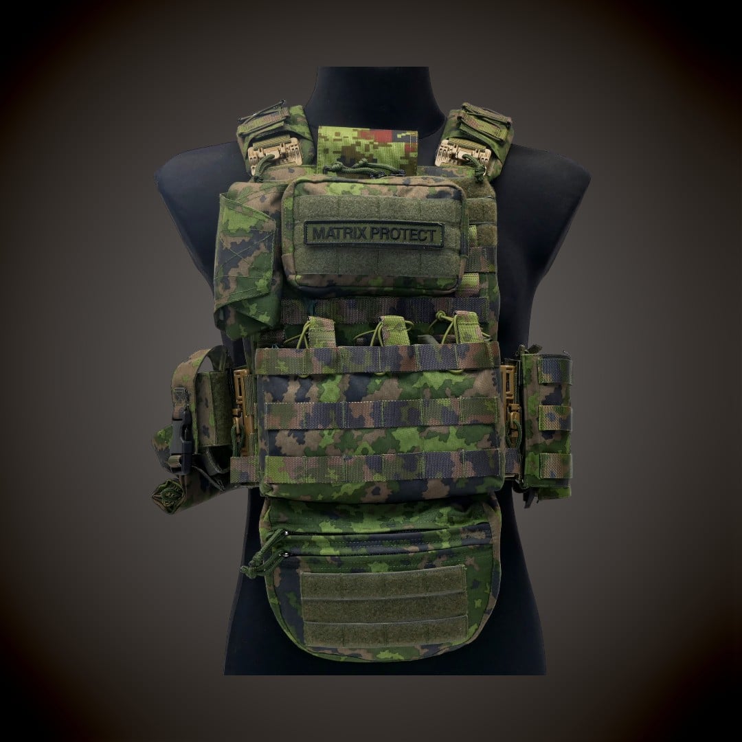 M-Pro plaadikandja komplekt PC5, M05 - Matrix Protect taktikaline varustus 