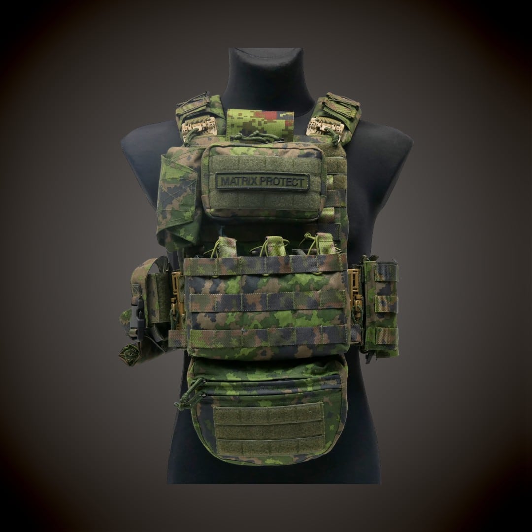 M-Pro plaadikandja komplekt PC5, M05 - Matrix Protect taktikaline varustus 