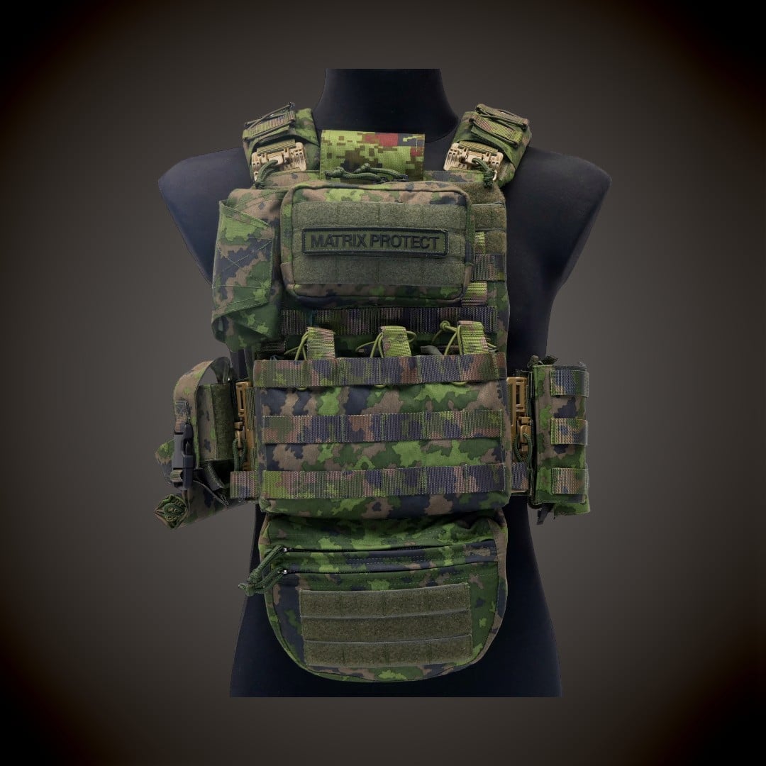 M-Pro plaadikandja komplekt PC5, M05 - Matrix Protect taktikaline varustus 