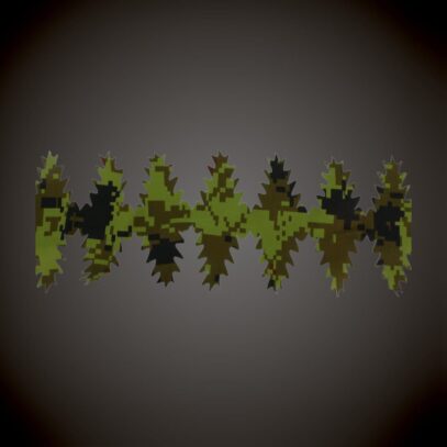 Matrix Protect GEN 2 Lasercut maskeerimisribad EE digi - Matrix Protect taktikaline varustus