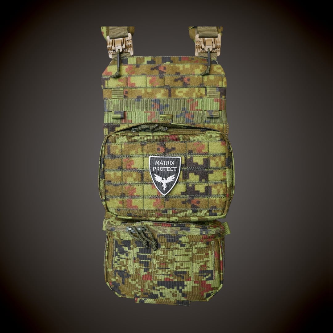 M-Pro Gen2 drop down varustusetasku DP2VM-V3 slim, EEdigi - Matrix Protect taktikaline varustus