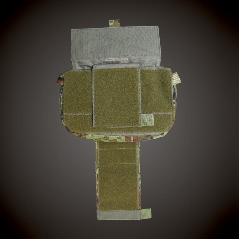 M-Pro Gen2 drop down varustusetasku DP2VM-V3 slim, EEdigi - Matrix Protect taktikaline varustus