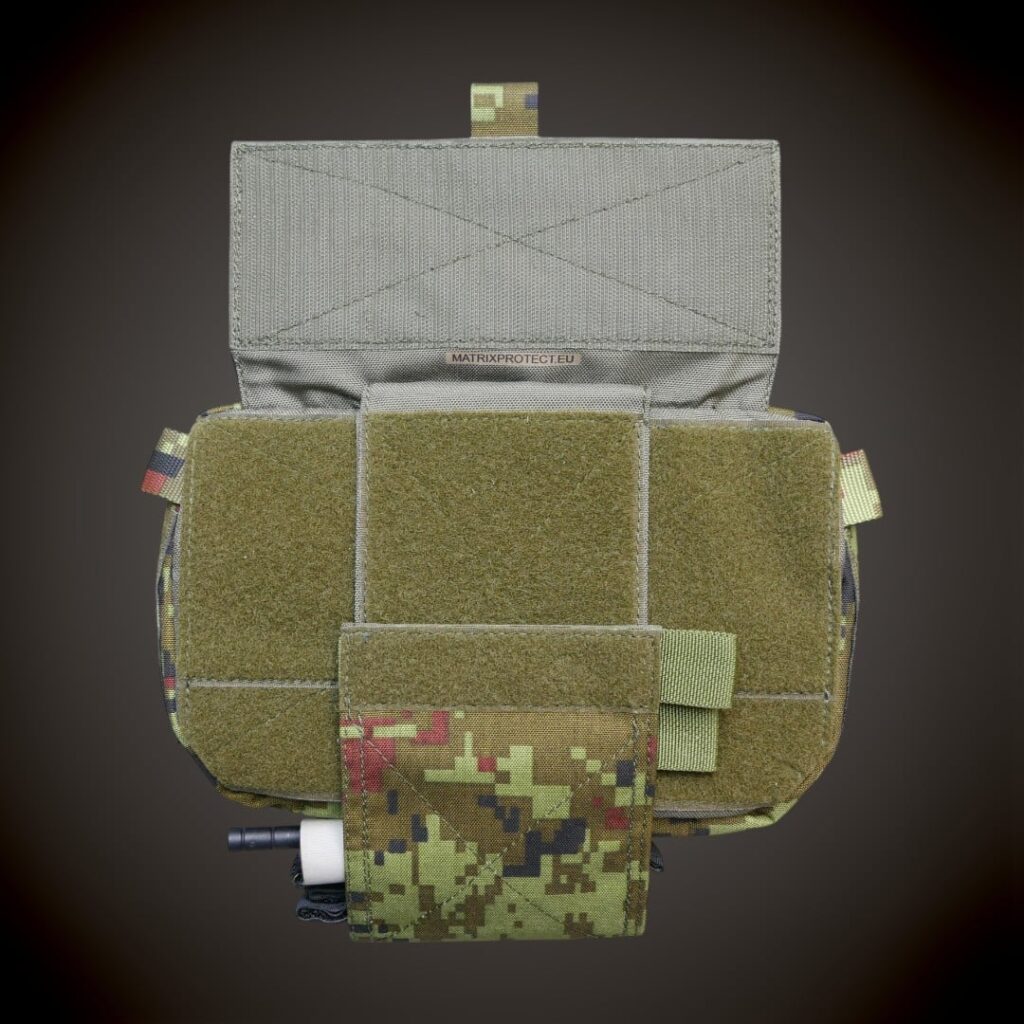M-Pro Gen2 drop down varustusetasku DP2VM-V3 slim, EEdigi - Matrix Protect taktikaline varustus