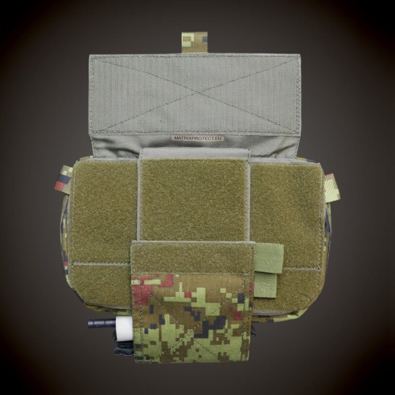 M-Pro Gen2 drop down varustusetasku DP2VM-V3 slim, EEdigi - Matrix Protect taktikaline varustus