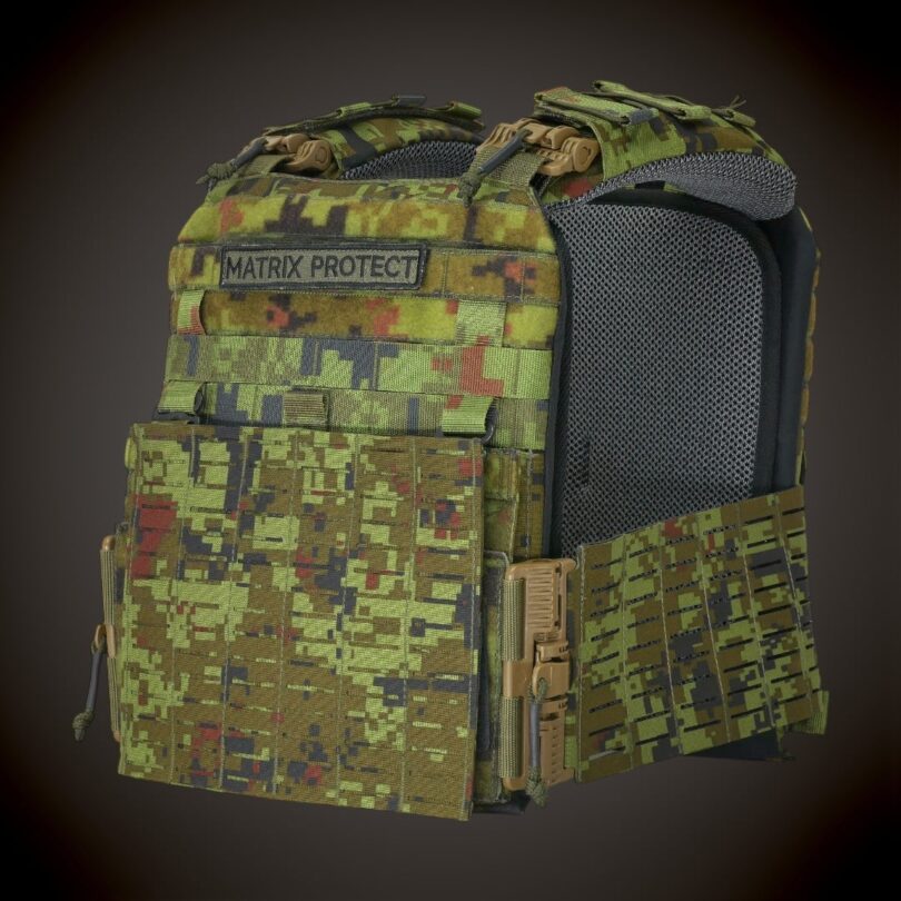 M-Pro Gen2 laserlõigatud esipaneel FP2MW-V5, EEdigi - Matrix Protect taktikaline varustus