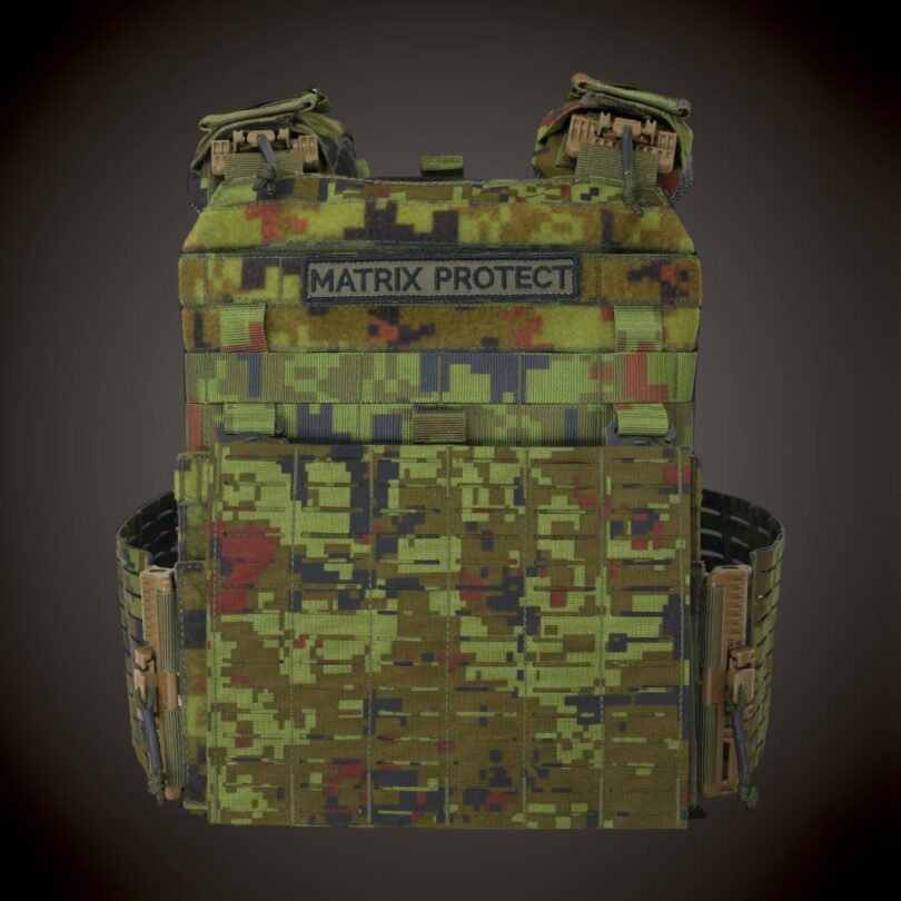 M-Pro Gen2 laserlõigatud esipaneel FP2MW-V5, EEdigi - Matrix Protect taktikaline varustus