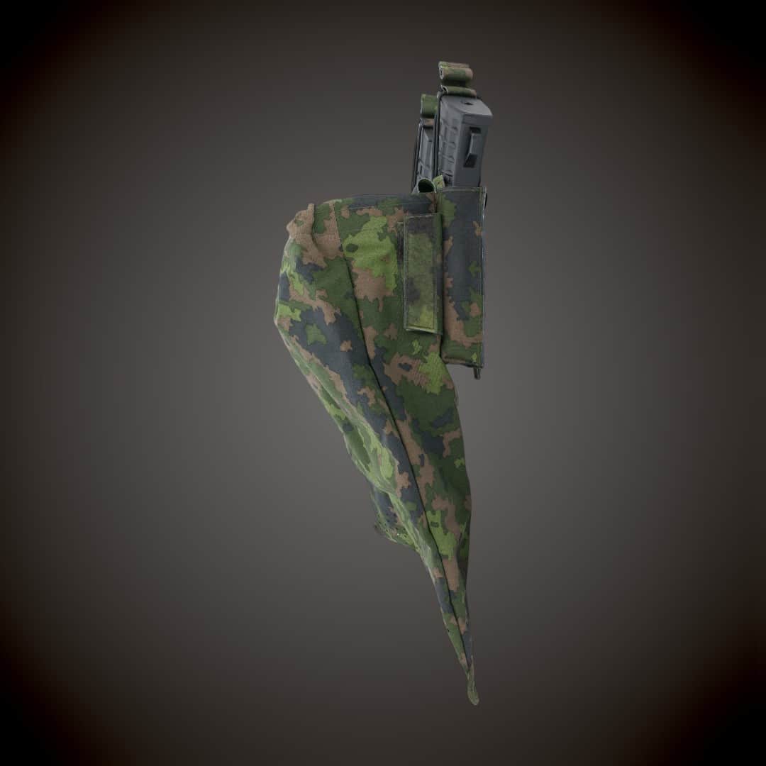 M-Pro GEN2 automaadi 2 salve tasku tühja salve taskuga MP2MS-DP 5.56, M05 - Matrix Protect taktikaline varustus