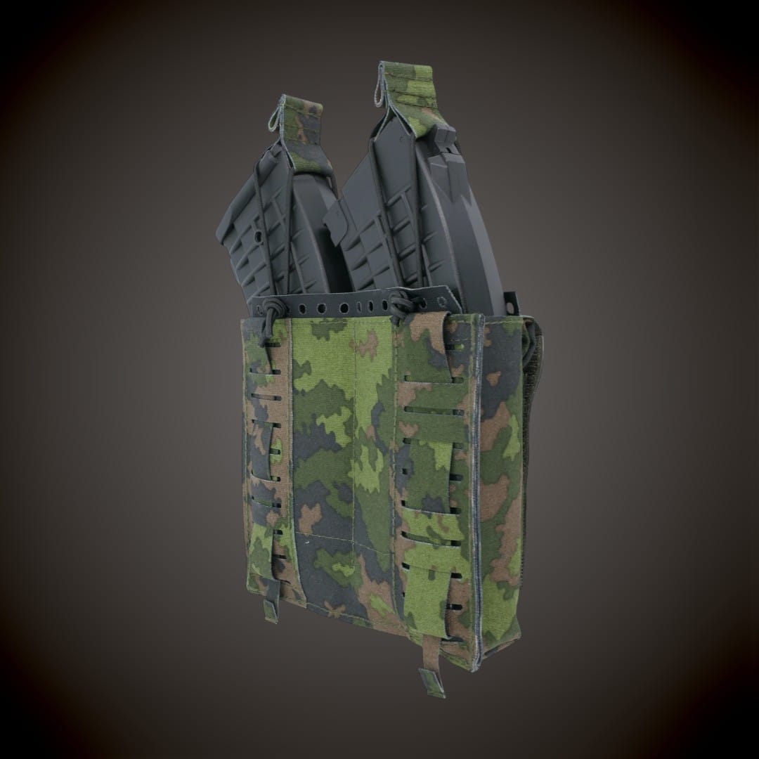 M-Pro GEN2 automaadi 2 salve tasku tühja salve taskuga MP2MS-DP 5.56, M05 - Matrix Protect taktikaline varustus