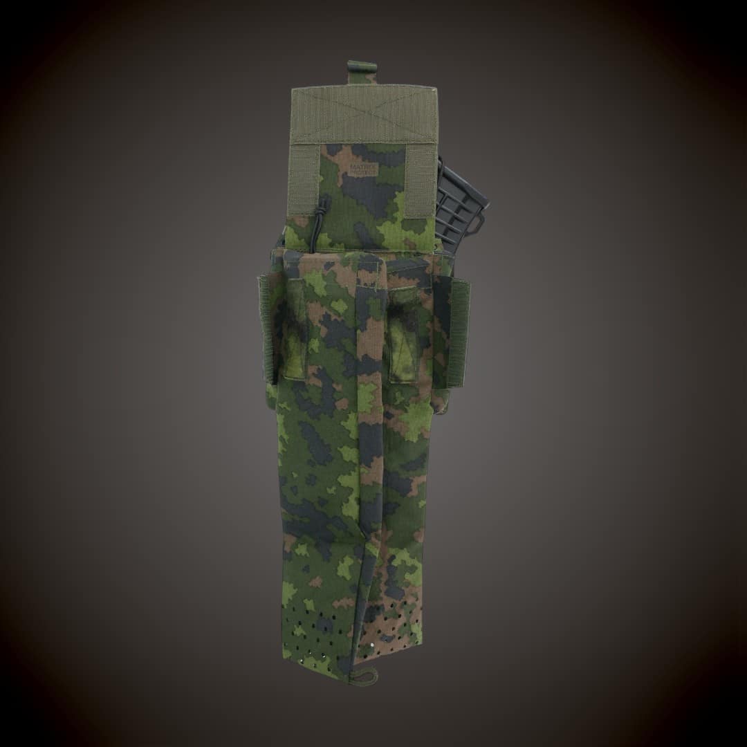 M-Pro GEN2 automaadi 2 salve tasku tühja salve taskuga MP2MS-DP 5.56, M05 - Matrix Protect taktikaline varustus