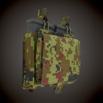 M-Pro GEN2 automaadi 2 salve tasku tühja salve taskuga MP2MS-DP 7.62, EEdigi - Matrix Protect taktikaline varustus